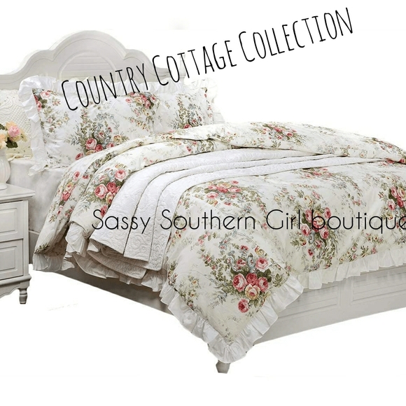 🆕⭐ Country Cottage floral cotton duvet set - Picture 9 of 13